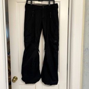 DC women's adjustable snowboard pants